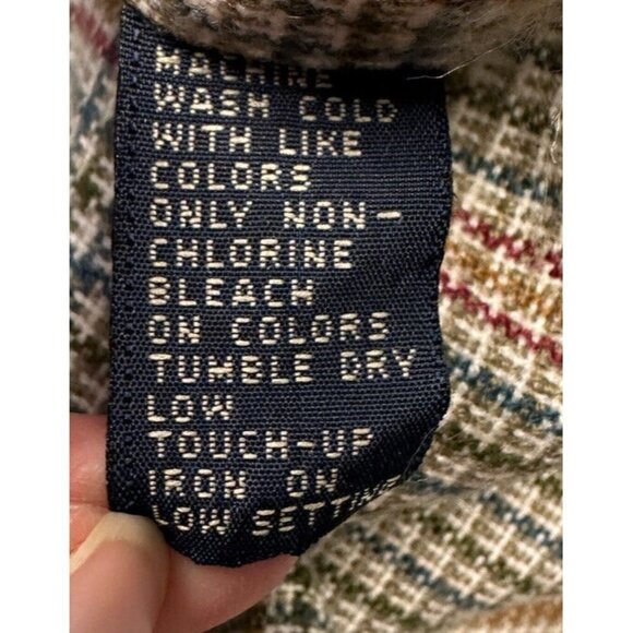 Vintage Back Packer Sportswear Men's‎ Flannel button up shirt, sz XL - Picture 6 of 6